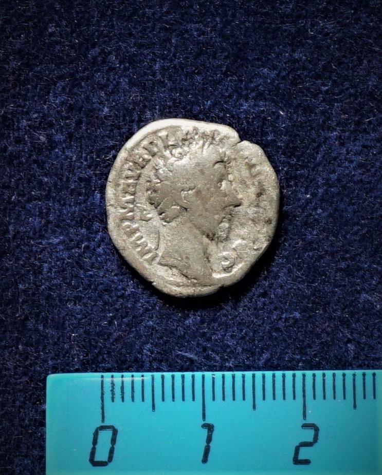Античная монета · Denarius · I в., реверс, Муниципальное бюджетное учреждение культуры "Багратионовский музей истории края"