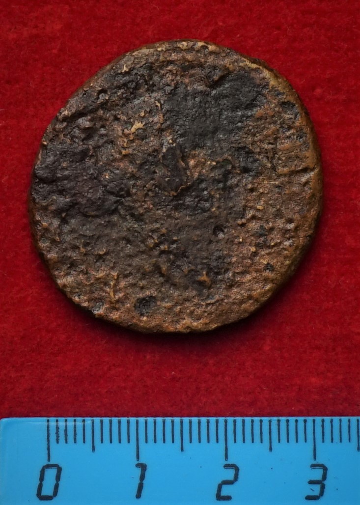 Античная монета · Sestertius · I в., реверс, Муниципальное бюджетное учреждение культуры "Багратионовский музей истории края"