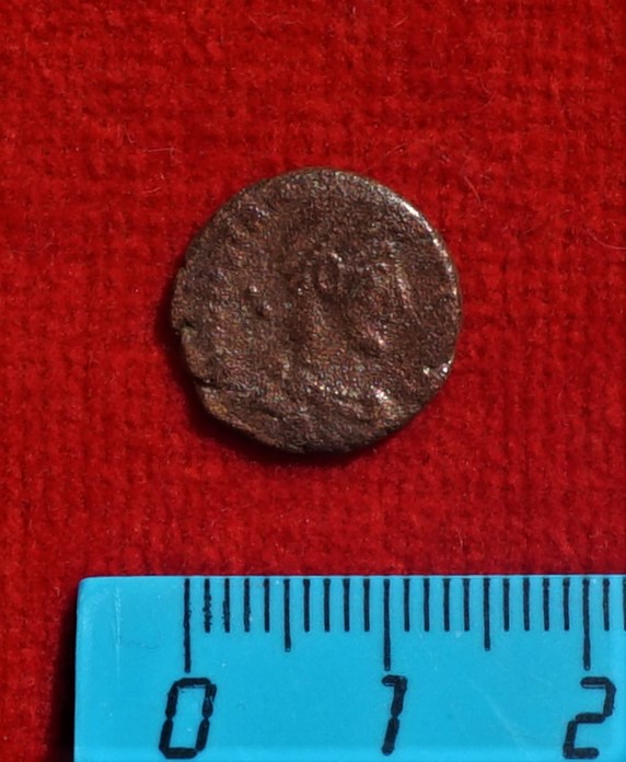 Античная монета · Follis · III в., реверс, Муниципальное бюджетное учреждение культуры "Багратионовский музей истории края"