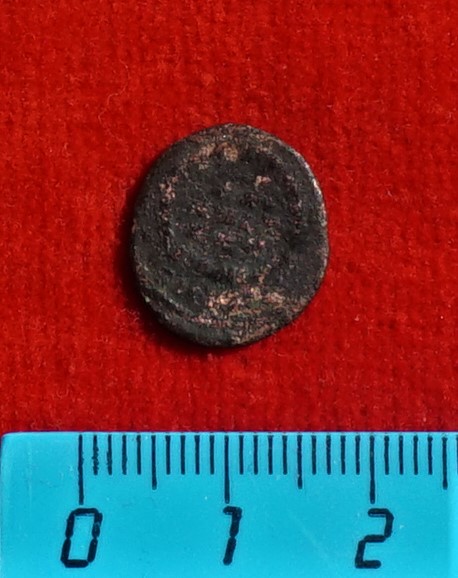 Античная монета · Follis · III в., аверс, Муниципальное бюджетное учреждение культуры "Багратионовский музей истории края"