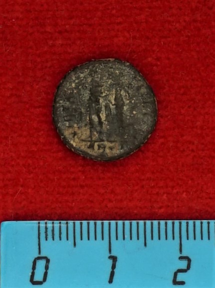Античная монета · Follis · II в., реверс, Муниципальное бюджетное учреждение культуры "Багратионовский музей истории края"