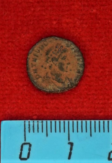 Античная монета · Follis · II в., реверс, Муниципальное бюджетное учреждение культуры "Багратионовский музей истории края"