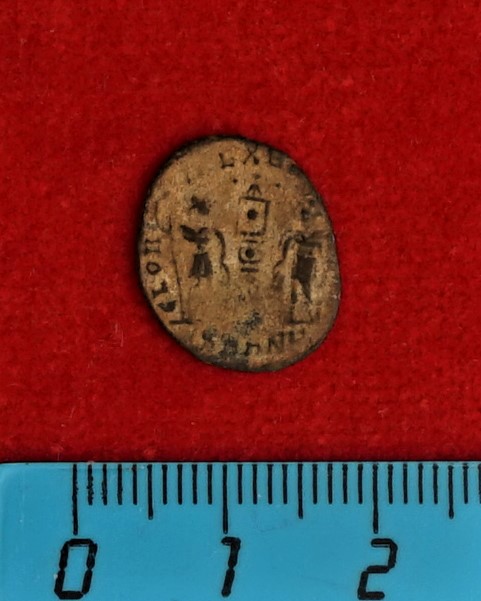 Античная монета · Follis · III в., аверс, Муниципальное бюджетное учреждение культуры "Багратионовский музей истории края"