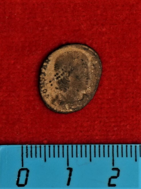 Античная монета · Follis · III в., реверс, Муниципальное бюджетное учреждение культуры "Багратионовский музей истории края"