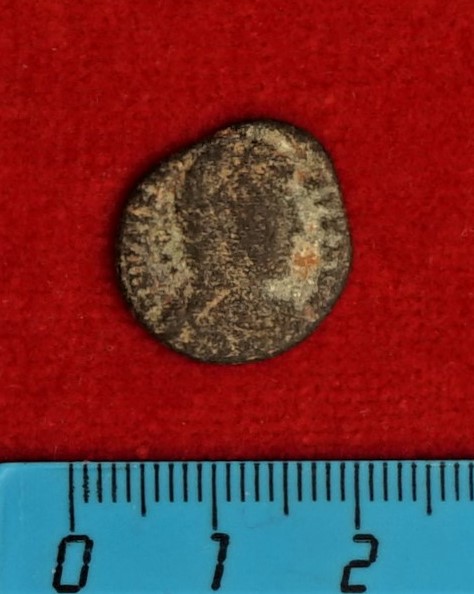 Античная монета · Follis · II в., реверс, Муниципальное бюджетное учреждение культуры "Багратионовский музей истории края"