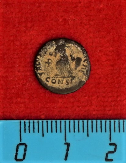 Античная монета · Follis · II в., аверс, Муниципальное бюджетное учреждение культуры "Багратионовский музей истории края"
