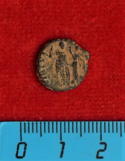 Античная монета · Follis · II в., реверс, Муниципальное бюджетное учреждение культуры "Багратионовский музей истории края"