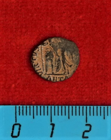 Античная монета · Follis · II в., реверс, Муниципальное бюджетное учреждение культуры "Багратионовский музей истории края"