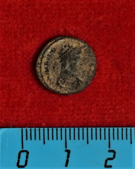 Античная монета · Follis · II в., реверс, Муниципальное бюджетное учреждение культуры "Багратионовский музей истории края"