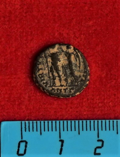 Античная монета · Follis · II в., реверс, Муниципальное бюджетное учреждение культуры "Багратионовский музей истории края"