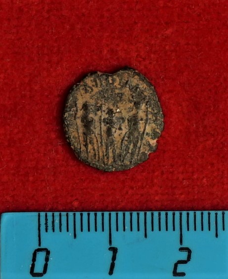 Античная монета · Follis · II в., реверс, Муниципальное бюджетное учреждение культуры "Багратионовский музей истории края"
