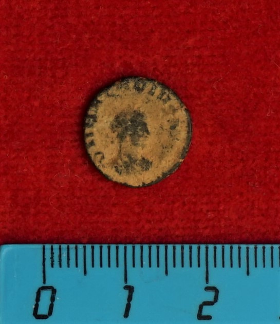 Античная монета · Follis · II в., реверс, Муниципальное бюджетное учреждение культуры "Багратионовский музей истории края"