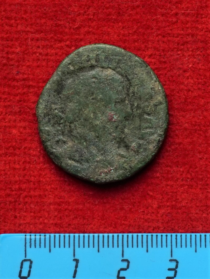 Античная монета · Sestertius · II в., реверс, Муниципальное бюджетное учреждение культуры "Багратионовский музей истории края"