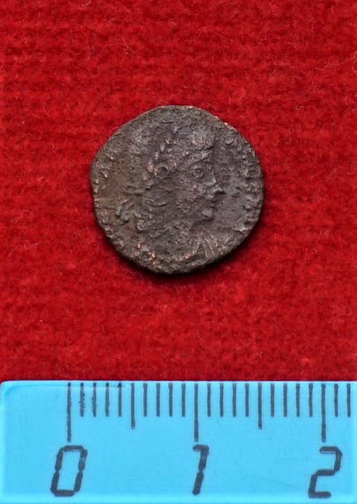 Античная монета · Follis · II в., реверс, Муниципальное бюджетное учреждение культуры "Багратионовский музей истории края"