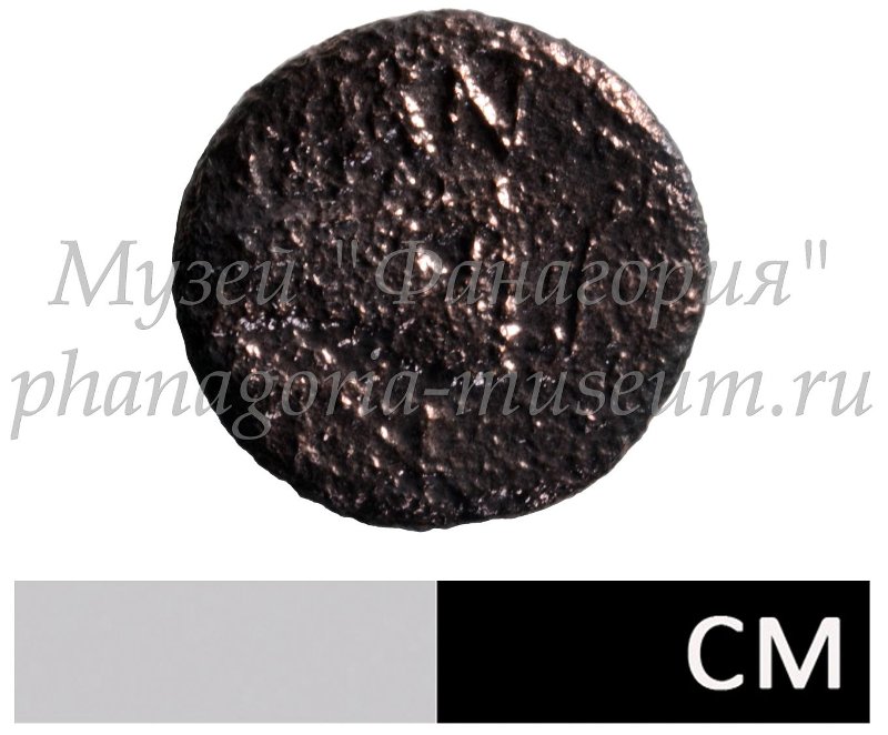 Античная монета · Chalkous · IV в. до н. э., аверс, Федеральное государственное бюджетное учреждение культуры "Государственный историко-археологический музей-заповедник "Фанагория"