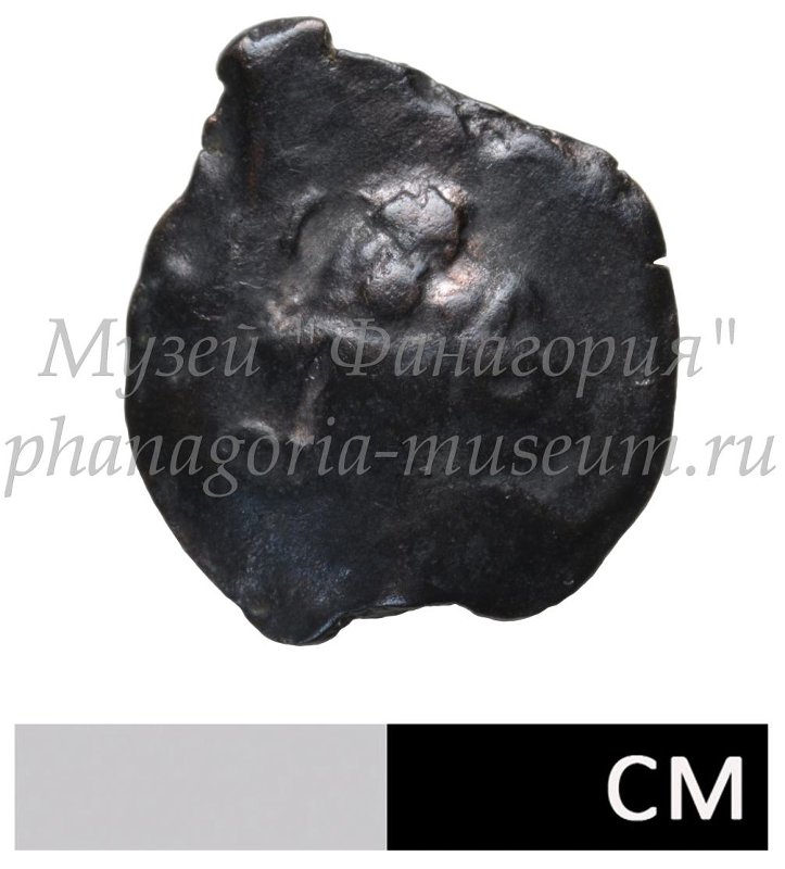 Античная монета · Phanagoria · III в. до н. э. · без определения, аверс, Федеральное государственное бюджетное учреждение культуры "Государственный историко-археологический музей-заповедник "Фанагория"