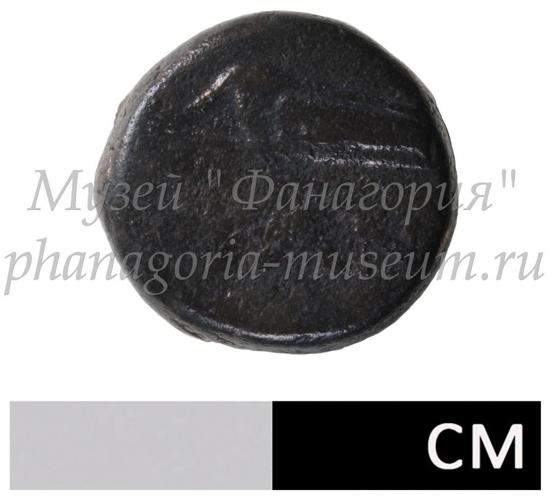 Античная монета · Phanagoria · II в. до н. э. · без определения, реверс, Государственный историко-археологический музей-заповедник