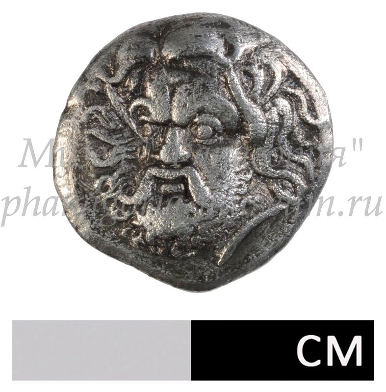 Античная монета · Drachma · IV в. до н. э., Федеральное государственное бюджетное учреждение культуры "Государственный историко-археологический музей-заповедник "Фанагория"