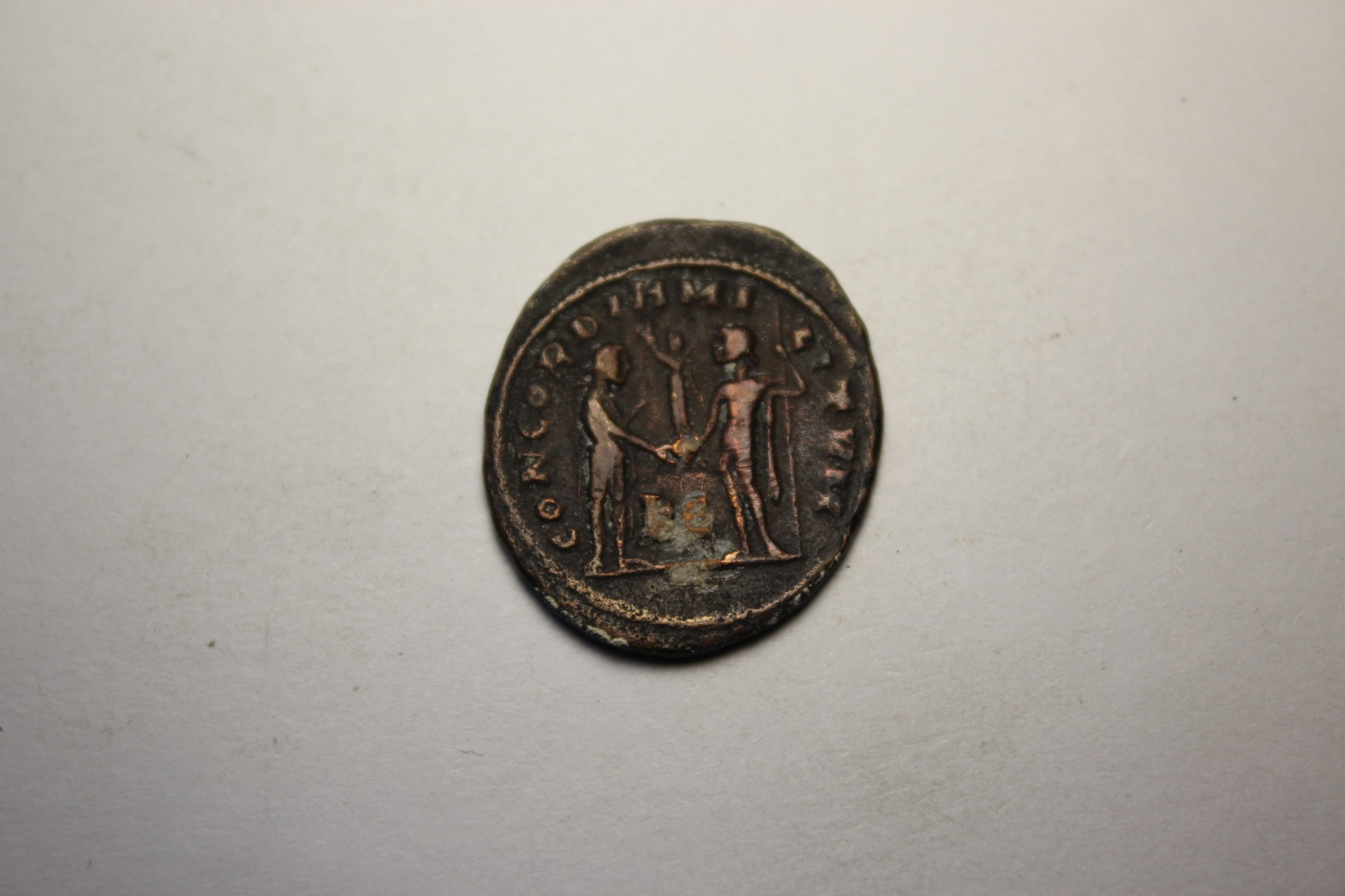 Античная монета · Antoninianus · II в., аверс, Муниципальное бюджетное учреждение культуры "Феодосийский музей древностей муниципального образования городской округ Феодосия Республики Крым"