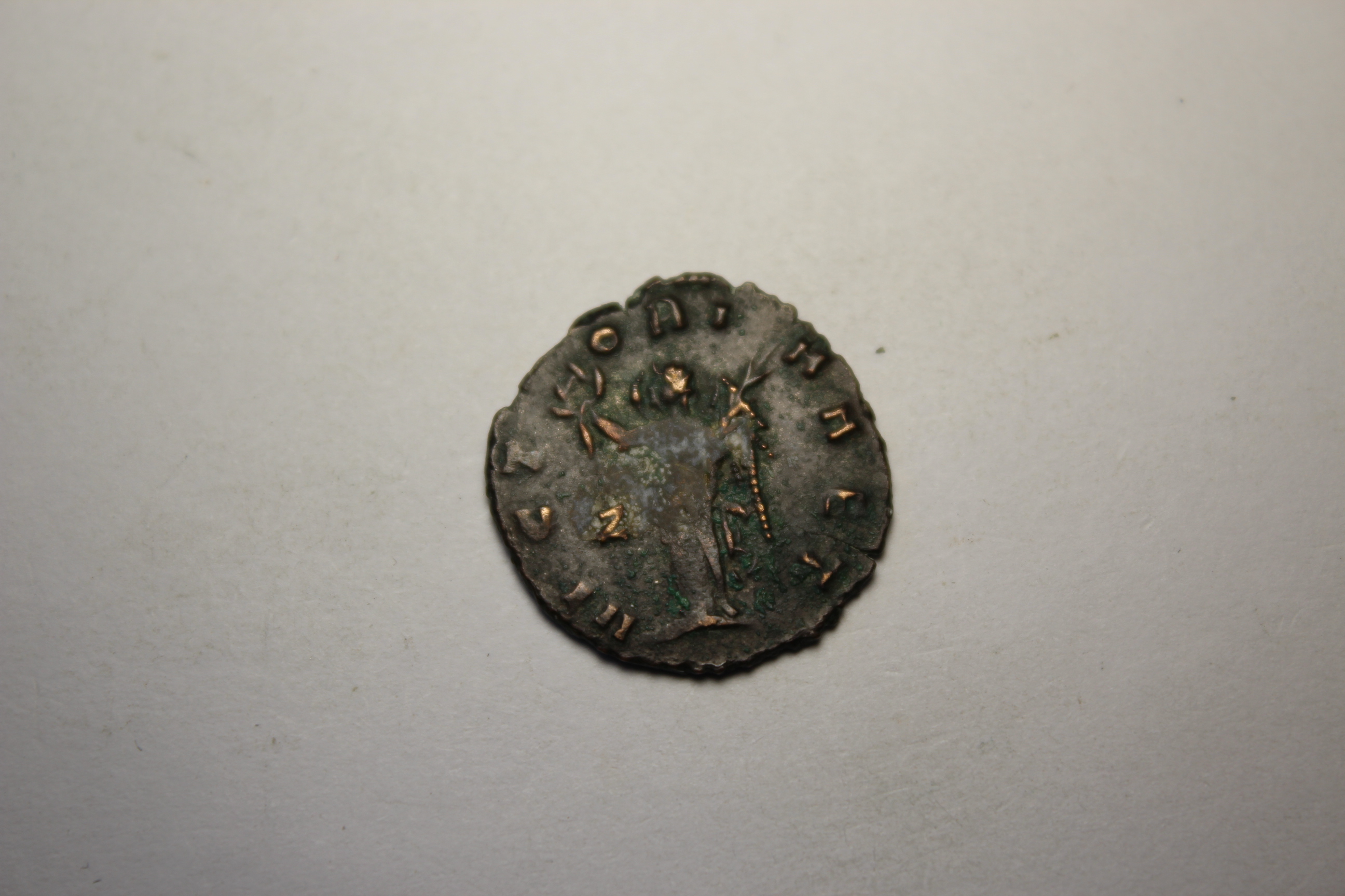 Античная монета · Gallienus · II в., реверс, Муниципальное бюджетное учреждение культуры "Феодосийский музей древностей муниципального образования городской округ Феодосия Республики Крым"