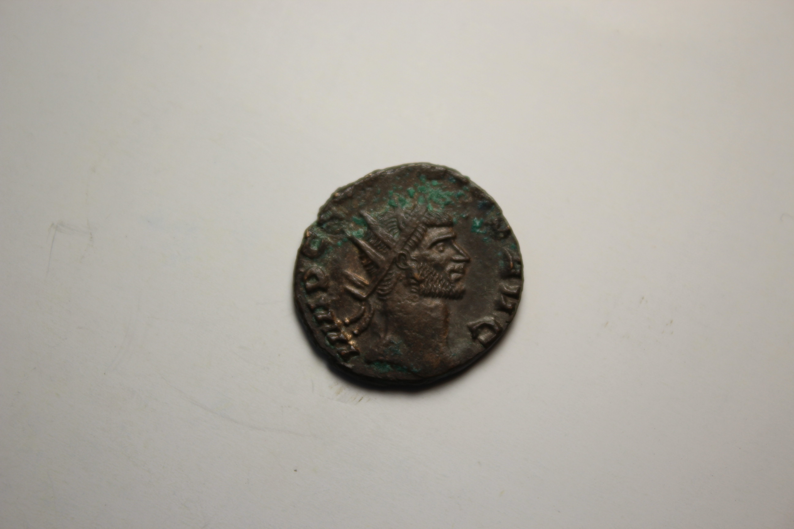 Античная монета · Antoninianus · II в., аверс, Муниципальное бюджетное учреждение культуры "Феодосийский музей древностей муниципального образования городской округ Феодосия Республики Крым"