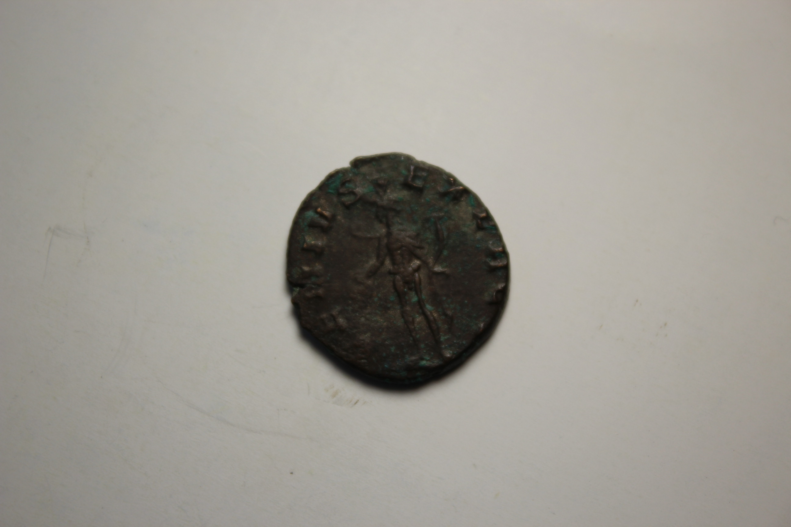 Античная монета · Antoninianus · II в., реверс, Муниципальное бюджетное учреждение культуры "Феодосийский музей древностей муниципального образования городской округ Феодосия Республики Крым"
