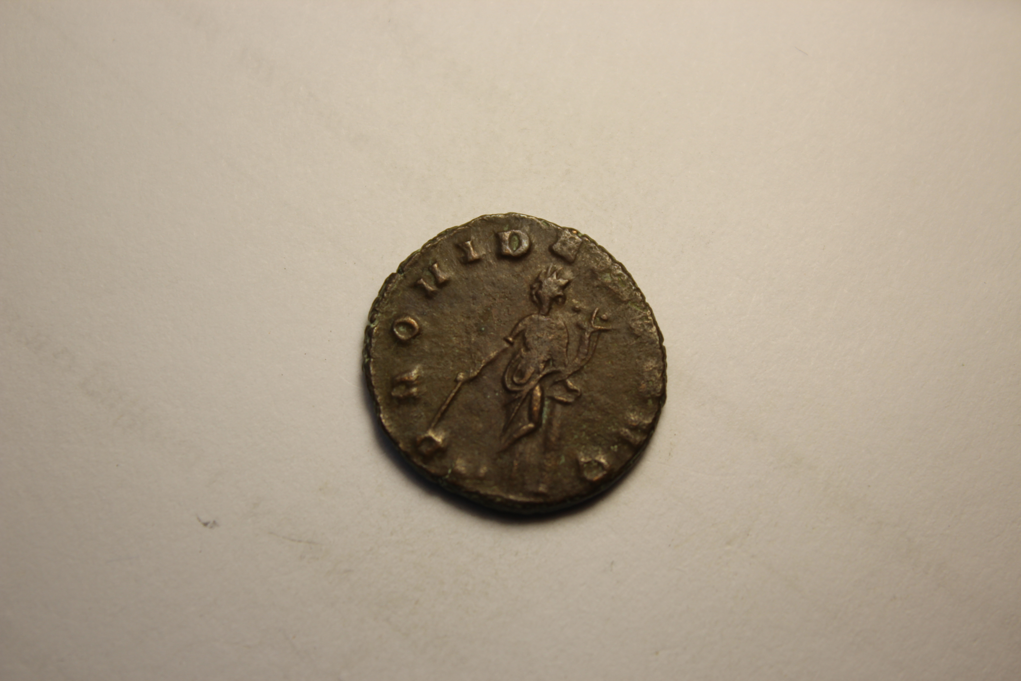 Античная монета · Antoninianus · II в., аверс, Муниципальное бюджетное учреждение культуры "Феодосийский музей древностей муниципального образования городской округ Феодосия Республики Крым"