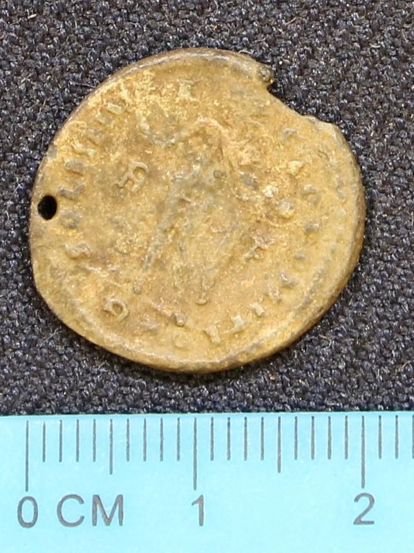 Античная монета · Aspurgus of Bosporus · Assarion · I в., реверс, Муниципальное бюджетное учреждение культуры "Ялтинский историко-литературный музей" муниципального образования городской округ Ялта Республики Крым