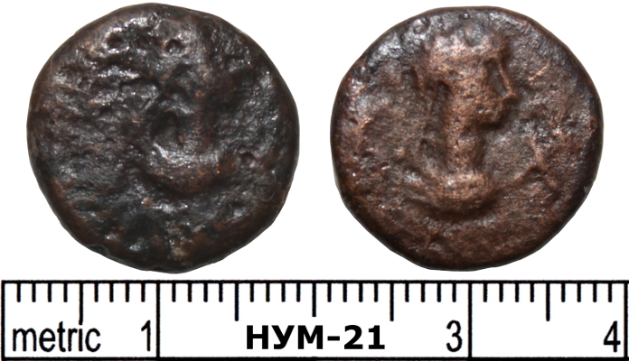 Античная монета · Stater · III в., Черноморский центр подводных исследований