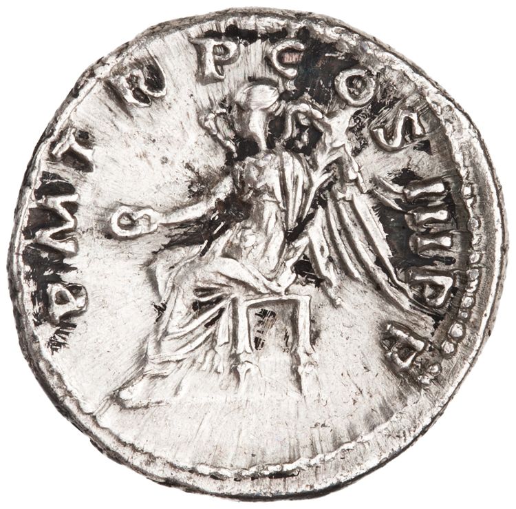 RIC II Trajan 57, реверс, American Numismatic Society (ans)