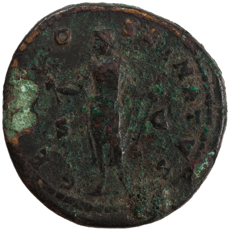 RIC III Antoninus Pius 660A, реверс, American Numismatic Society (ans)