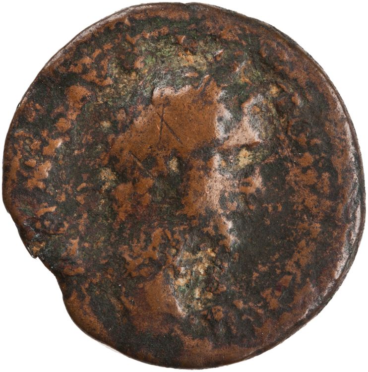 RIC III Antoninus Pius 734A, аверс, American Numismatic Society (ans)