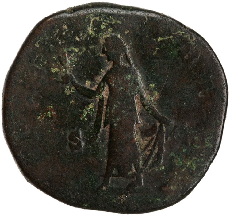 RIC III Marcus Aurelius 1544, реверс, American Numismatic Society (ans)