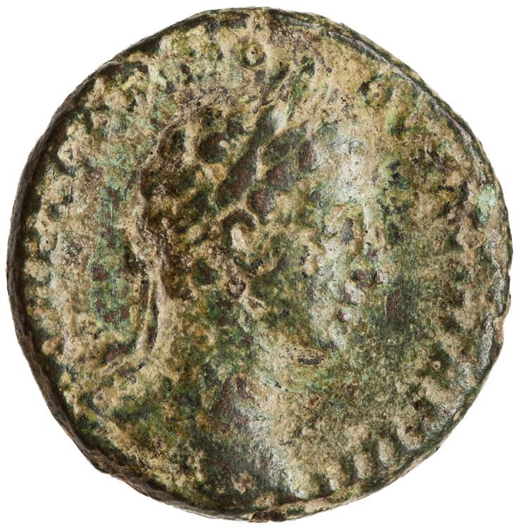 аверс RIC III Marcus Aurelius 1606