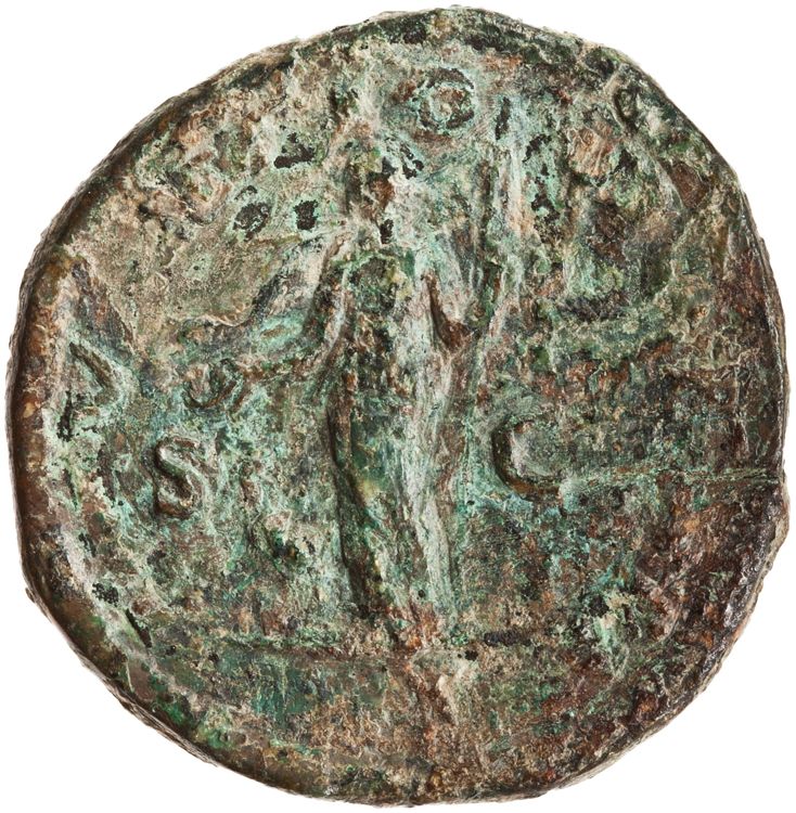RIC IV Caracalla 585a, реверс, American Numismatic Society (ans)