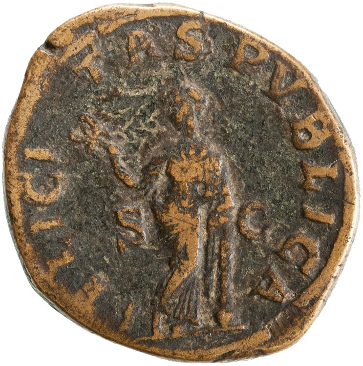 реверс RIC IV Severus Alexander 676