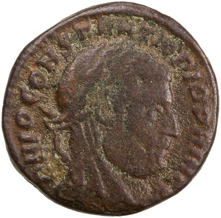 RIC VII Rome 111, obverse, American Numismatic Society (ans)