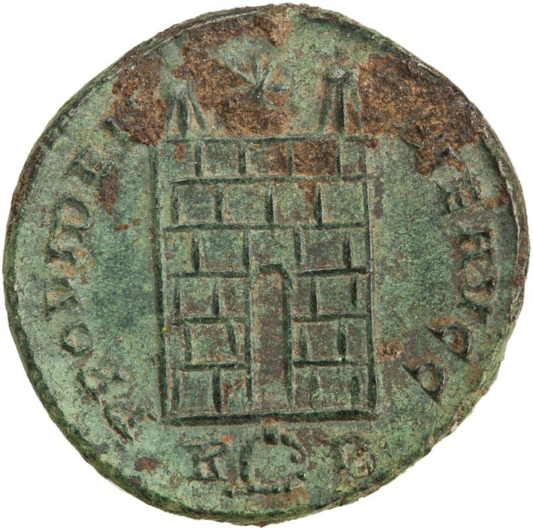 реверс RIC VII Rome 287
