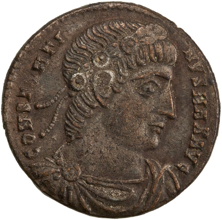 obverse RIC VII Rome 350