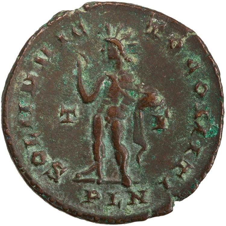 RIC VII Londinium 91, реверс, American Numismatic Society (ans)
