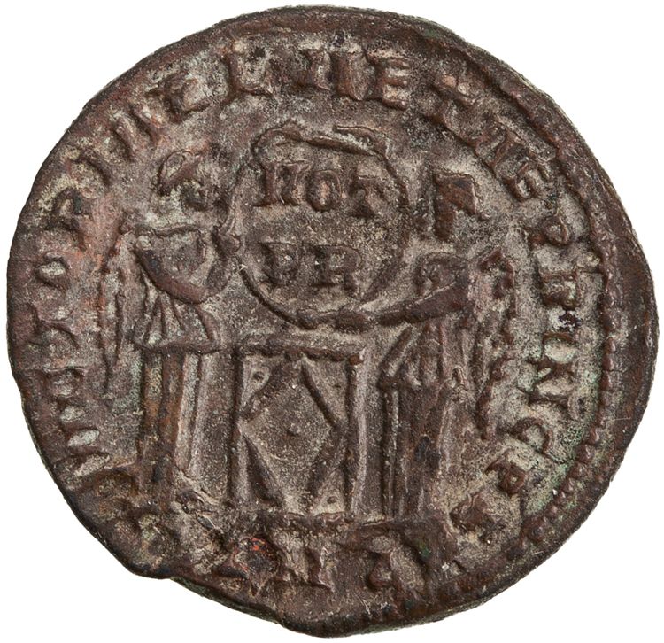 RIC VII Londinium 158, реверс, American Numismatic Society (ans)