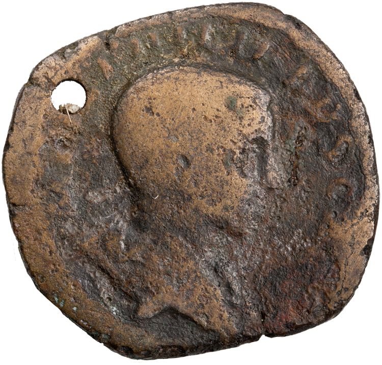 RIC IV Philip I 255A, аверс, American Numismatic Society (ans)
