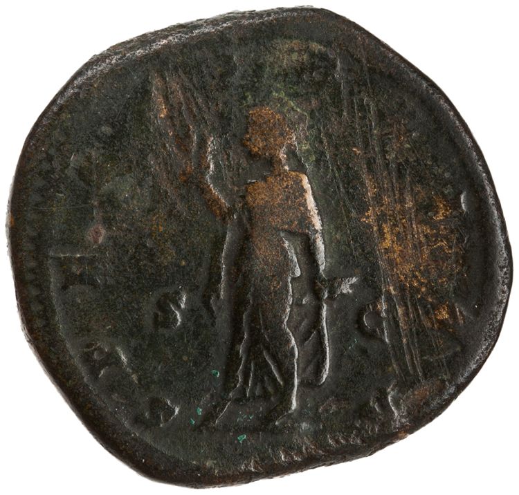 RIC III Marcus Aurelius 1544, реверс, American Numismatic Society (ans)