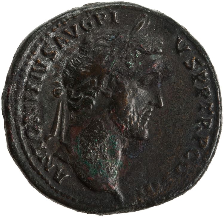 аверс RIC III Antoninus Pius 607a