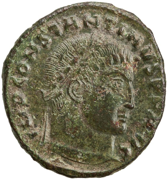 RIC VII Thessalonica 19, аверс, American Numismatic Society (ans)