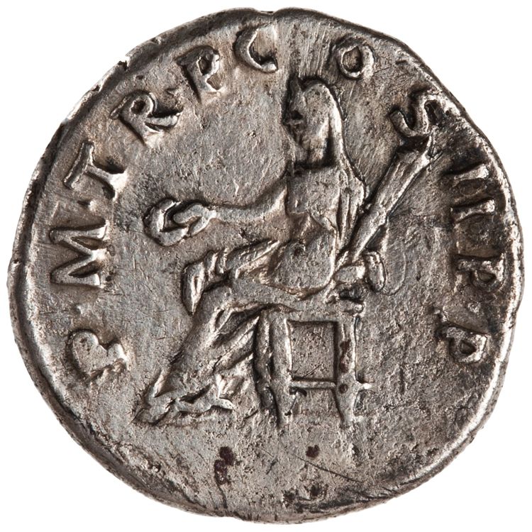RIC II Trajan 9, reverse, American Numismatic Society (ans)