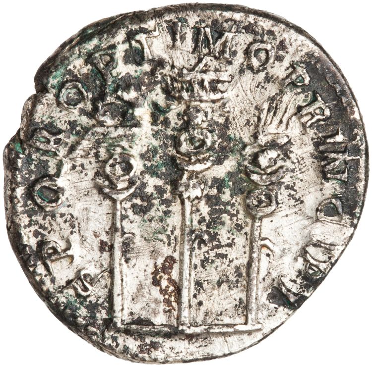 RIC II Trajan 295, реверс, American Numismatic Society (ans)
