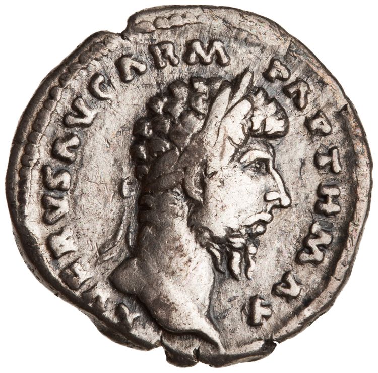 RIC III Marcus Aurelius 574, аверс, American Numismatic Society (ans)