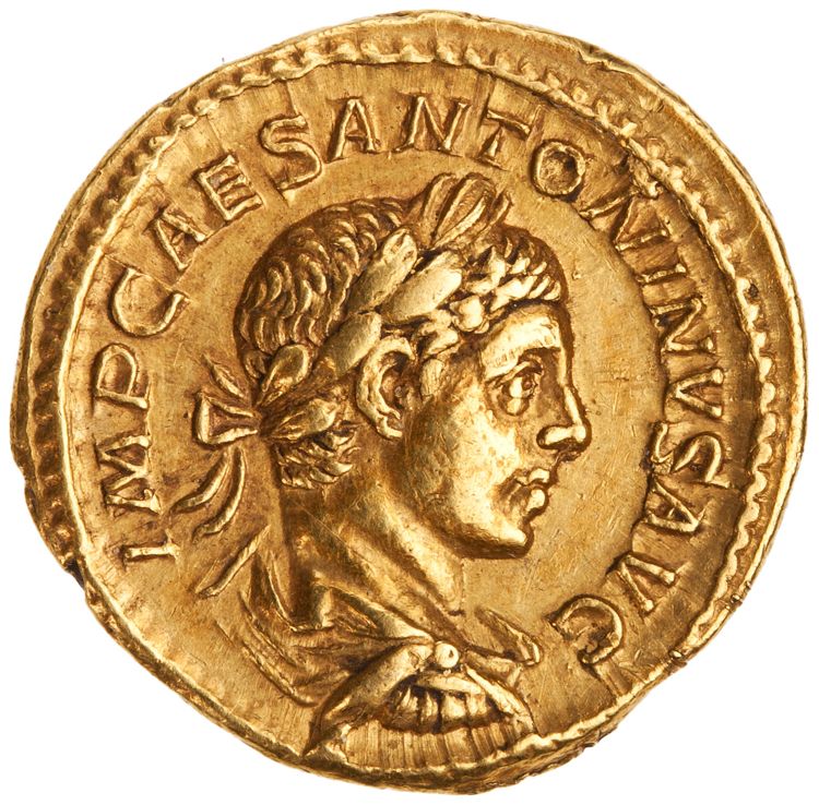RIC IV Elagabalus 25, аверс, American Numismatic Society (ans)