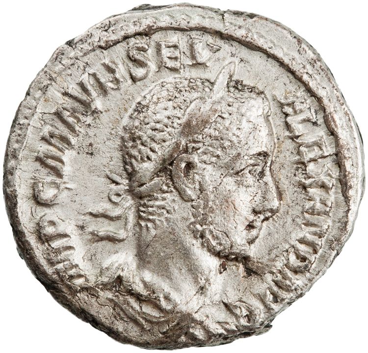 RIC IV Severus Alexander 64, аверс, American Numismatic Society (ans)